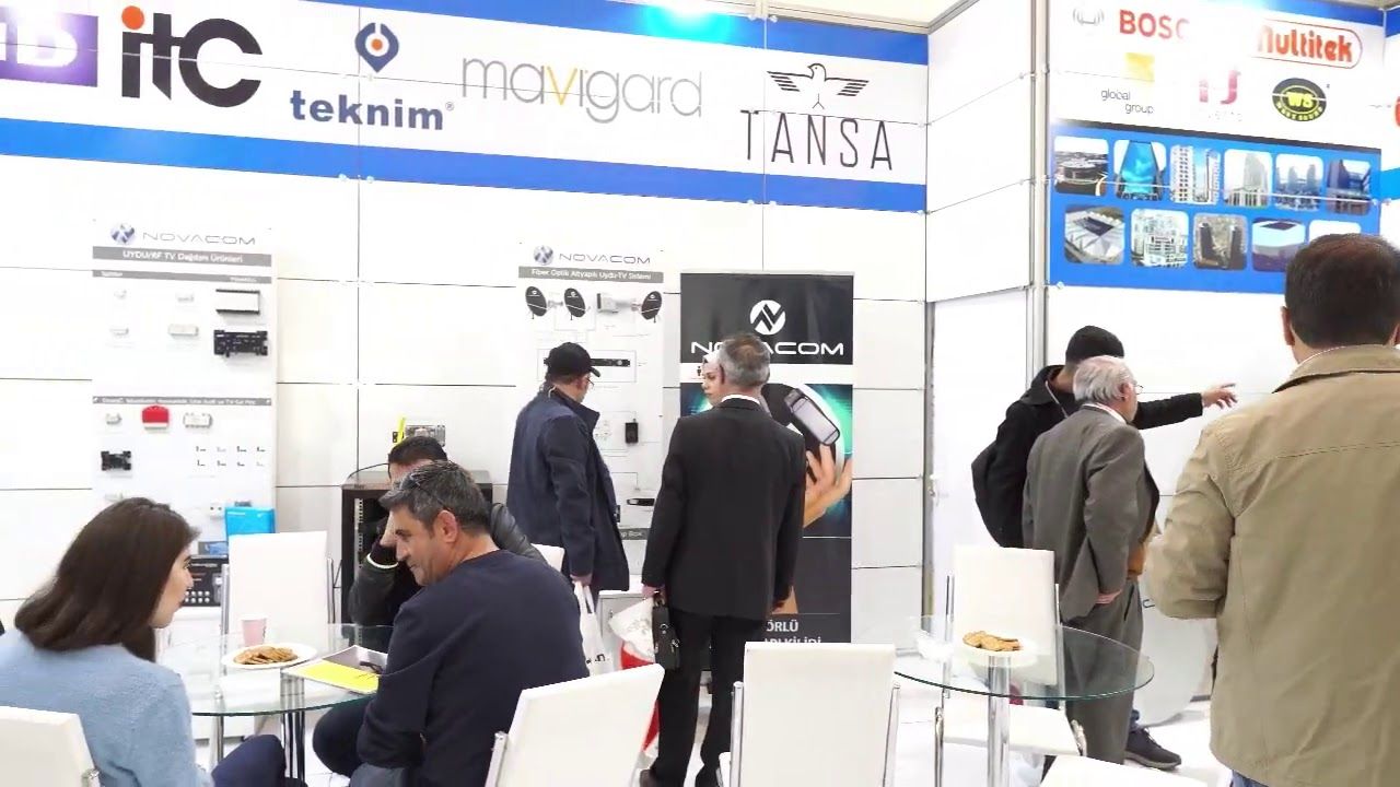 A-Tech 2019 Fuarı NOVACOM Standı